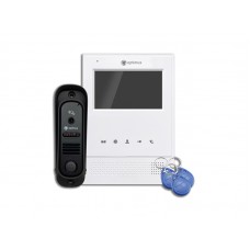 Комплект видеодомофона Optimus Leader 2.0 IK-4.0 (w+b)
