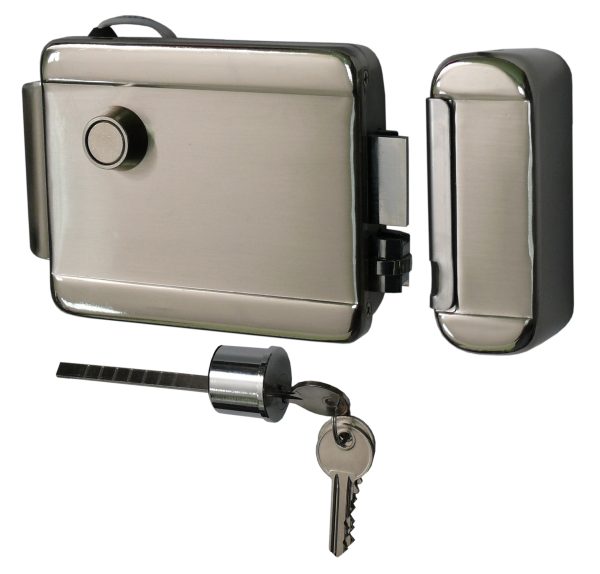 Замок электромеханический накладной Smartec ST-RL073SI-SS